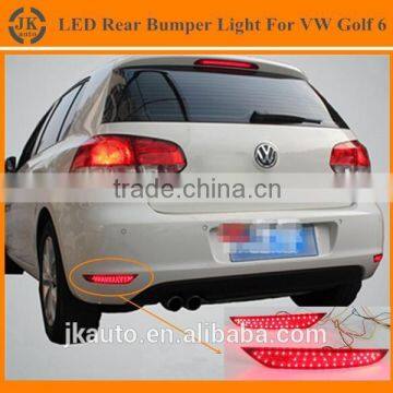 High Quality LED Rear Bumper Reflector Light for VW Golf 6 Hot Selling Rear Bumper Light for Volkswagen Golf 6 2009-2012