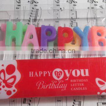 Birthday Letter Candle photo-4