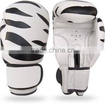 zabra texture printed Training Boxing Sparring Fighting Gloves