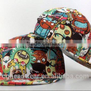 Custom snapback hats wholesale/snapback cap/short bill snapback caps