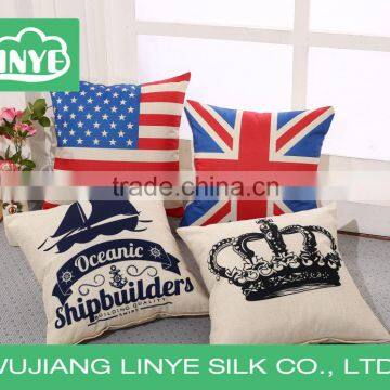 make to order printed car cushion / sofa throw pillow