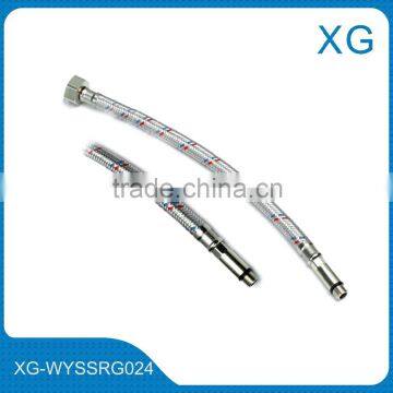 F1/2*F1/2 Stainless Steel Wire Braiding Flexible Hose/kitchen Sinks Heater Basin Knitted Inlet Hose/gas Hose Steel Flexible Hose photo-6