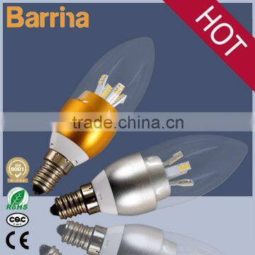 China high lumen led candle bulb lights 220v