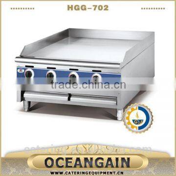 HGG-702 multipurpose tabel top gas griddle for kitchen