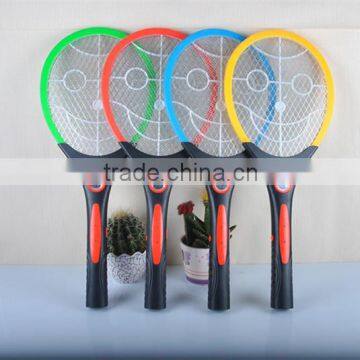 2015 Hot selling fly catcher swatter supplier recharge mosquito racket with Led light