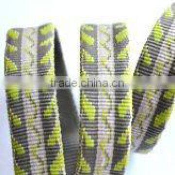 Jacquard polyester webbing/tape