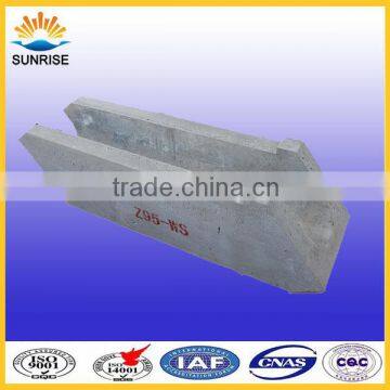 High Quality Glass Kiln Block Fused Cast High Zircon Refractory Brick