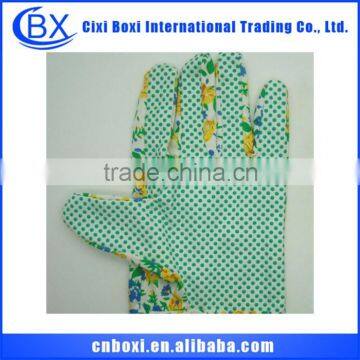 Comfortable China supplier high quality durable working glove,safety canvas glove