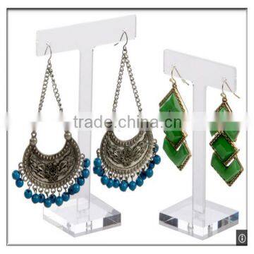 factory OEM acrylic material jewelry display for necklace, earring, finger ring