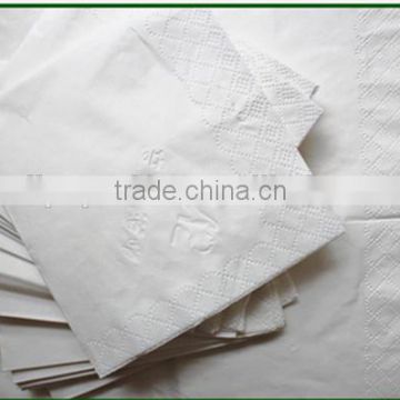 1/4 Fold White Paper Napkins&Serviettes, OEM Manufacture