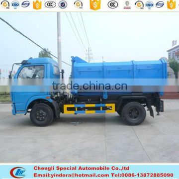 Best price dfac 7 ton Roll-Off Garbage Truck