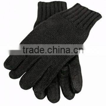 Men's Cashmere Knitted Gloves with Palm Patch AP-8207