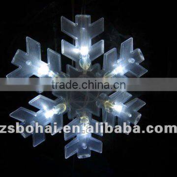 white led snowflake outdoor