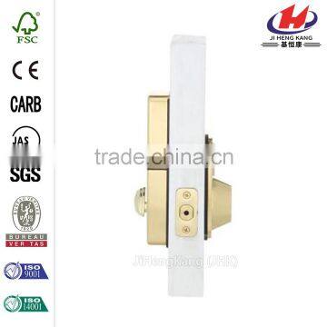 Electronic Keypad Keyless Single Cylinder Polished Brass Deadbolt Lock