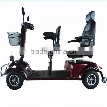 Good two seat motorcycle electric mobility scooter for elder