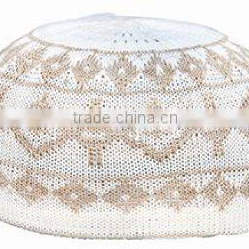 light color islamic mens muslim caps
