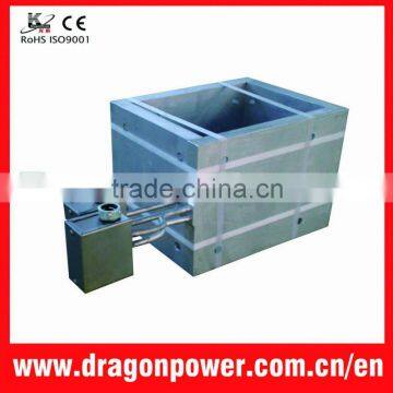 Cast aluminum heater for plastic machines