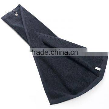 Custom Monogram Embroidery Logo Golf Cotton Velour Towel photo-2