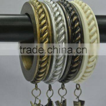 1.5" Heavy Gauge Metal Curtain Rings Hooks Clips And Metal Eyelets For Curtains photo-4