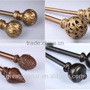 High Quality Designer Wooden Drapery Rods Wooden Curtain Rods From China Manufacturer photo-6