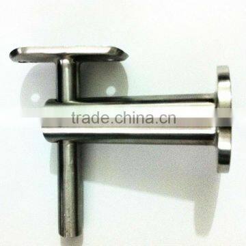 stainless steel stairs fixed handrail bracket for post