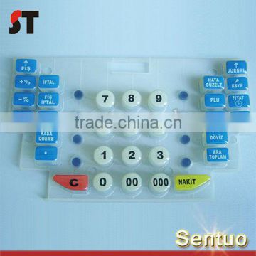 ISO Qualified Waterproof Button, Flexible Silicone Keypad, Custom Switch button