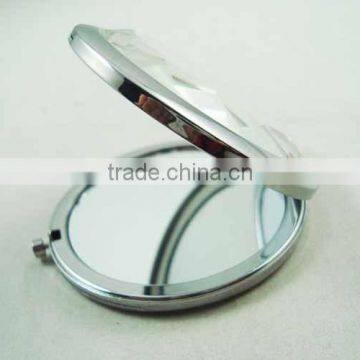 metal round mirror table decorations magnifying portable mirror