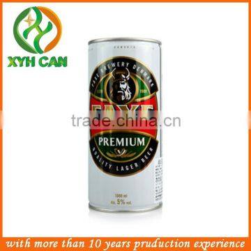 1000ml blank tin can /tin can for beer