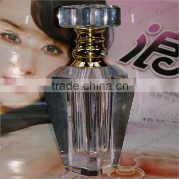 Fashion 3ml,6ml,12ml crystal clear perfume bottle