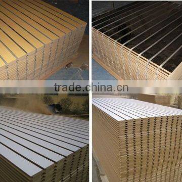 15mm slotted MDF wall panel