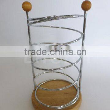 Bamboo Utensil Holder