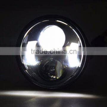 Dual Motorcycle Daymaker Projector 4.8Inch LED Headlight For '08-'16 Fat Bob FXDF Daymaker Headlamp photo-5