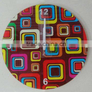 Decorative Glass Wall Clock Design, Wall Mounted Clock photo-4