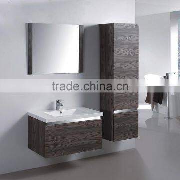 Metal leg floor standing bathroom vanity with lights                        
                                                                                Supplier's Choice