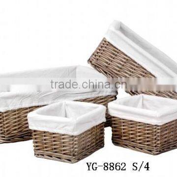 Wholesale Natural Willow Storage Basket