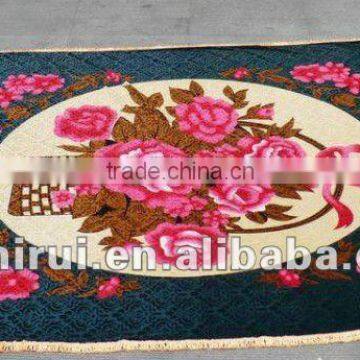 100% polyester velvet bedsheet