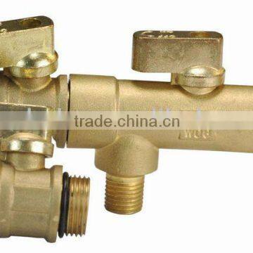 Heavy Duty Angle Valve with Self-Clean Vavle