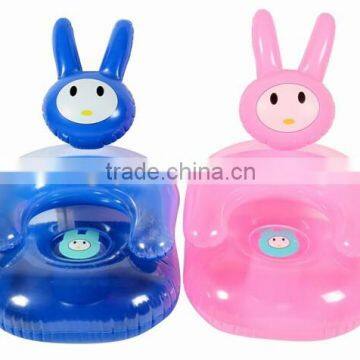 Inflatable PVC Rabbit Sofa, cheap air chair for kids