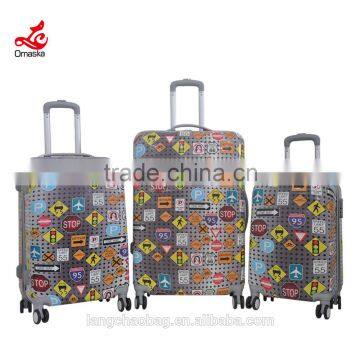 Wholesale Alibaba ABS Trolley Bag Travelling Luggage Wheeled Flight Case Hard Trolly Bag Cabin Suitcase