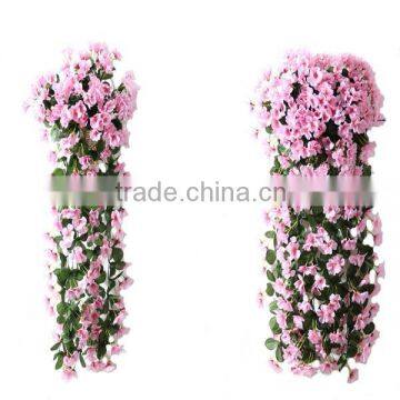 Wholesale Purple Silk Violet Flower for Wedding photo-3