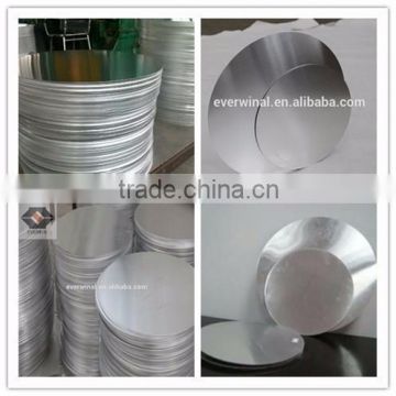 1100 high quality flat aluminium circle cookware