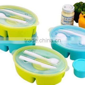 Lunch Container Kit With Ice Pack Fork Knife