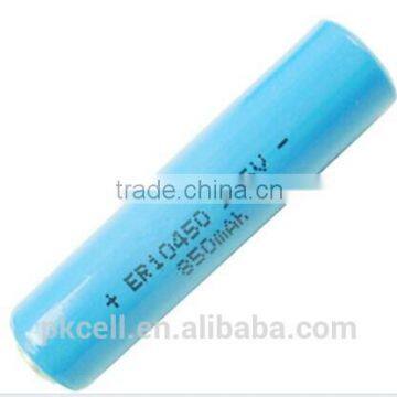 3.6V AAA Size ER10450 LiSOCL2 Battery 800mAh li-ion batteries bulk for sale