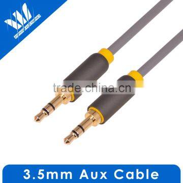 3.5mm audio cable male to male car stereo aux cable