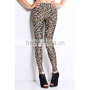 Leopard Print Custom Print Leggings