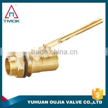 male thread plastic 2 inch small water tank water level male NPT thread 1 1/2 ' stock tank float valve for oujia valve