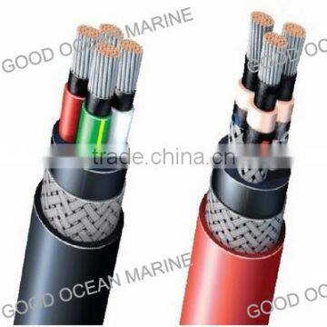 Tinned copper wire screened marine cable