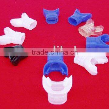 Foodgrade silicone mouth piece for 2nd stage regulator