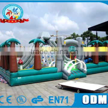 inflatable play ground Amusement Park large bouncy castle commercial