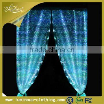 light emitting fabric partition curtains furniture upholstery fabrics types